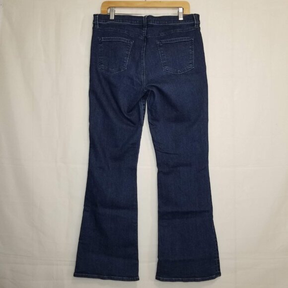 J Brand Womens Sallie Denim Mid-Rise Bootcut Jeans Reality size 32 slight flare - Picture 2 of 11